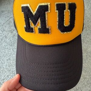 OTTO Black and Gold MU Logo Hat